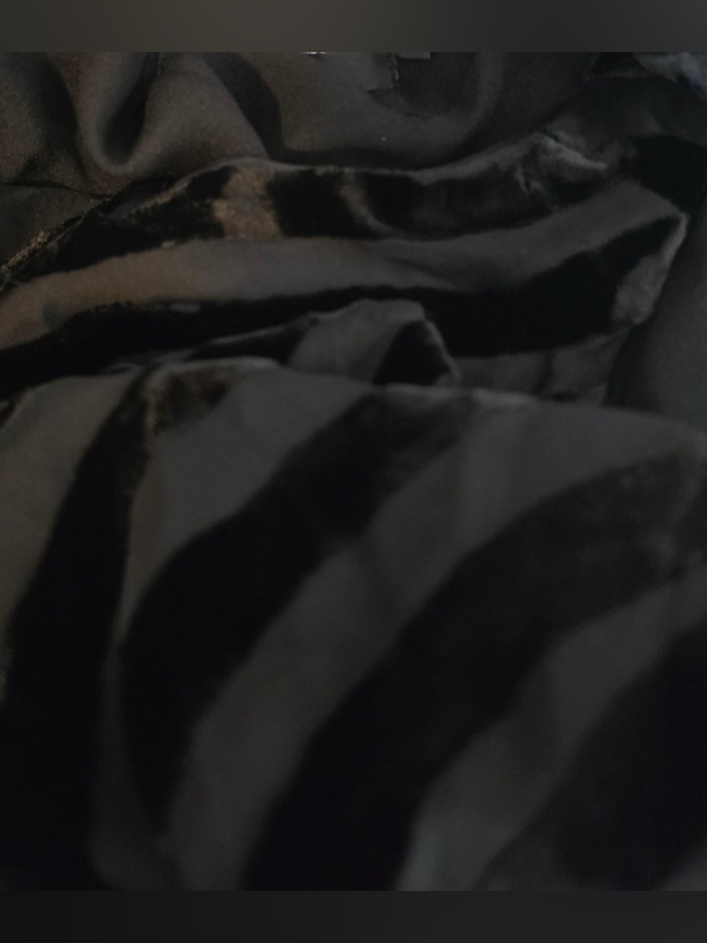 ✨ Réalisation Par Romy Dress | Devoré Stripe Velvet | NWOT | $420 Retail ✨ - Picture 6 of 6